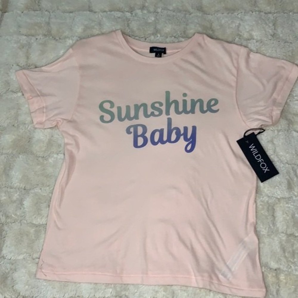 Wildfox Sunshine Baby tshirt